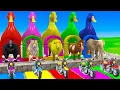 Download Lagu Long Slide Game With Cow Elephant Gorilla Hippopotamus Tiger 3d Animal Game Funny 3d Animals