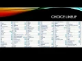 Directv Choice package Overview - Channel Lineup