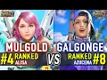 Download Lagu T8 🔥 MULGOLD (#4 Ranked Alisa) vs GALGONGE (#8 Ranked Azucena) 🔥 Tekken 8 High Level Gameplay