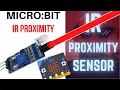 Infrared proximity sensor with BBC Micro bit Obstacle Avoidance Sensor
