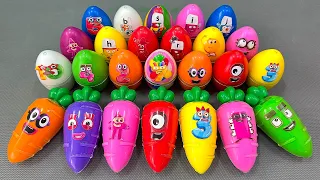 Numberblocks Slime| Cocomelon, Eggs, Paw Patrol Mixing Colors in ASMR | Satisfying Video