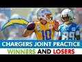 BAD Chargers News Chargers vs 49ers Joint Practice Winners Losers From Joint Practice