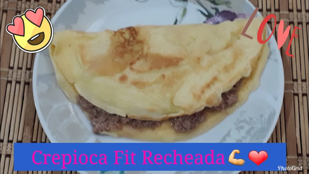 CREPIOCA FIT RECHEADA