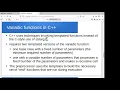 Variadic functions