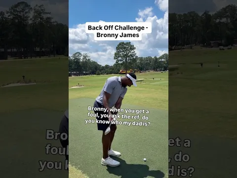 Back Off Challenge with Bronny James