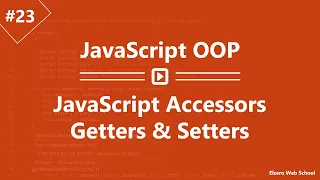 Learn JavaScript OOP in Arabic - JavaScript Accessors Getters Setters