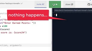 csc121 Function Intro Pt 1 using TestInput