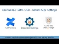 Confluence SAML SSO Single Sign-On into Confluence SSO Setting SSO into Confluence Data Center
