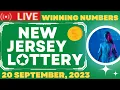 New Jersey Evening Lottery Draw Results - 20 Sep 2023