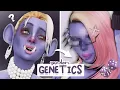 Trying the RANDOM GENETICS Challenge Sims 4 Create a Sim