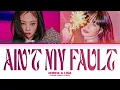 Download Lagu (AI Cover) JENNIE \u0026 LISA 'Ain’t My Fault' Lyrics (Color Coded Lyrics)