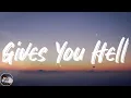 Download Lagu The All-American Rejects - Gives You Hell (Lyrics)