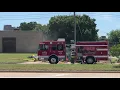 Dalworthington Gardens FD Responds to Fire at Animal Hospital