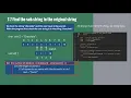 7 6 Processing Array Contents Lab7-7 Substring