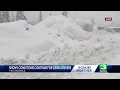 Northern California snow Kingvale sees dumping of snowfall at 9 a m