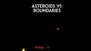 Very basic python game asteroid v1 - part 3