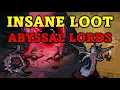 Insane Loot From 100 Abyssal Lords RuneScape 3