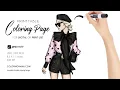 Fashion Girl Coloring Page Printable Adult Coloring Book Procreate Coloring iPad Digital Coloring