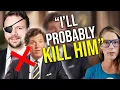 Crenshaw hot mic Tucker Carlson threat a joke
