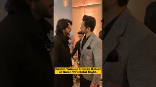Danish Taimoor Imran Ashraf At Green TV S Sehri Night Danishtaimoor Imranashraf 