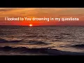 God of All My Days • Casting Crowns • Peaceful Ocean Sunset | Christian Worship Lyric Video