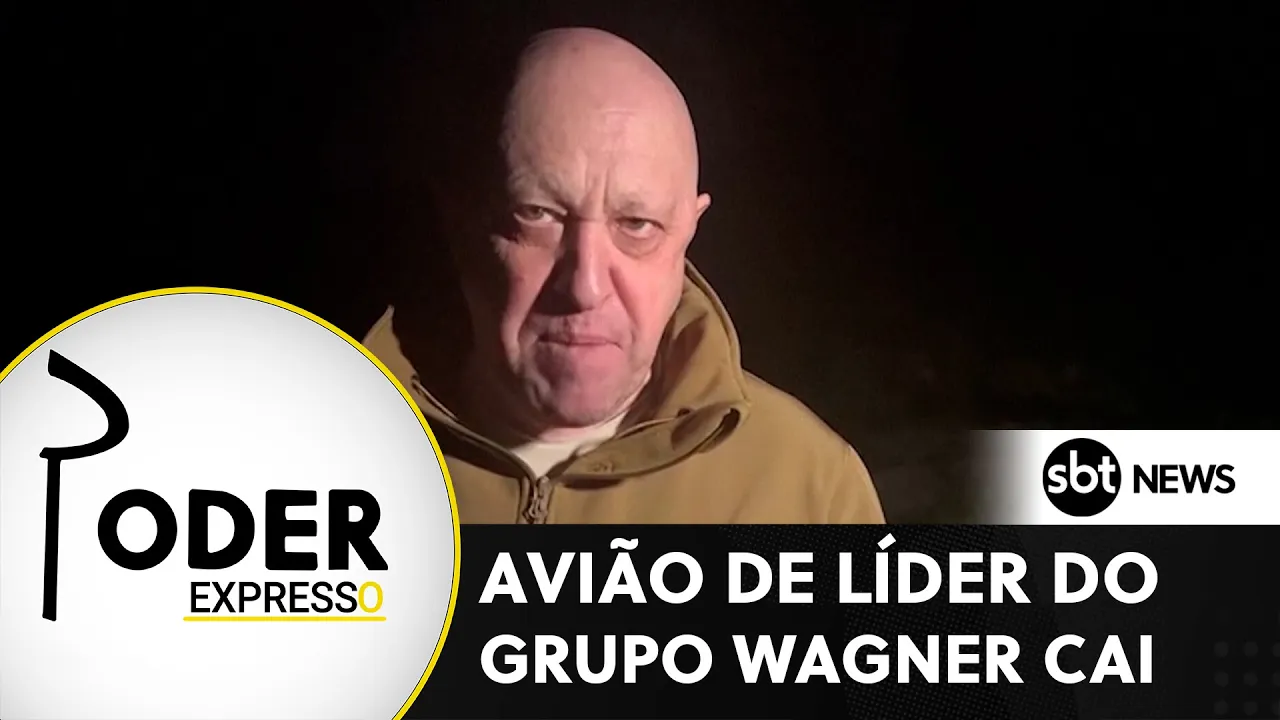 ???? Poder Expresso: Avião de líder do grupo Wagner cai; Bolsonaro é internado e mais notícias