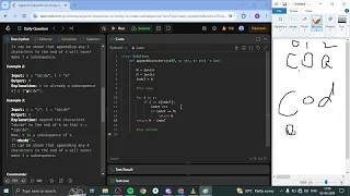 2486 Append Characters to String to Make Subsequence - LEETCODE 155