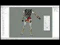 Humanoid Robot URDF in RViZ Prep for simulation