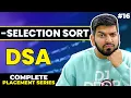 Lecture16 Selection Sort Theory Code C Placement Series
