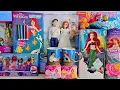 Download Lagu Unboxing Disney Princess Little Mermaid Toys Collection ASMR no talking
