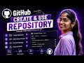 How to Create a GitHub Repository Git Add Commit Push Explained