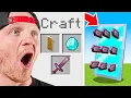 Minecraft But I Can Craft Anything