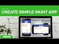 ANDROID - How To Make Simple Paint App