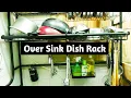 Over sink dish rack Amazing kitchen storage organizer dish drainer CRSKitchen