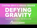 Download Lagu Cynthia Erivo, Ariana Grande - Defying Gravity (Shortened) from 'Wicked' [Karaoke Version]