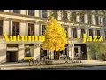 Download Lagu Playlist | Autumn with jazz🚲 | Exciting jazz that makes you feel good💛Relaxing Jazz Background Music