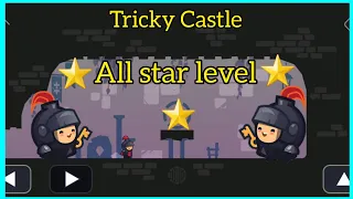 Tricky Castle All star level Tricky Castle 15 star level game play