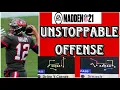 MADDEN 21 - UNSTOPPABLE OFFENSE SINGLEBACK WINGFLEX CLOSE IS A GLITCHY SCHEME BEST OFFENSE PT 2