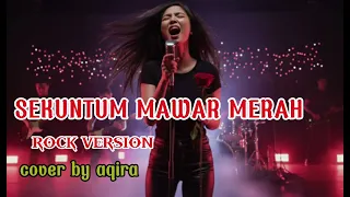 sekuntum mawar merah rock version cover 