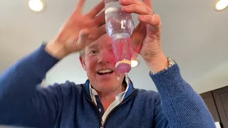 Water Stays In the Bottle Upside Down?