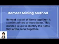 Pattern Mining Itemset Mining Methods Pattern Mining in Multilevel Mining High-dimensional Data