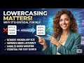 Why Lowercasing Matters in Natural Language Processing NLP