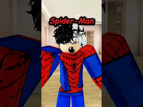 ME CONVERTÍ EN SPIDER-MAN 😱🕷️ #whitearrow #roblox #shorts #spiderman
