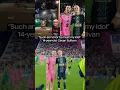 Download Lagu Cavan Sullivan meets his idol Messi! 🤩