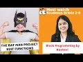 Code org Projects for Kids Beginners The Bat Man Project Coding Blocks Junior