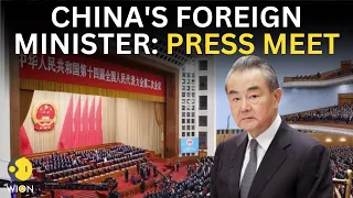 China LIVE China S Foreign Minister Wang Yi Holds A News Conference WION LIVE 