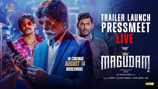 🔴 Live | Magudam - Trailer Launch & Press Meet Event | Vishal | GV Prakash | Anjali | Dushara