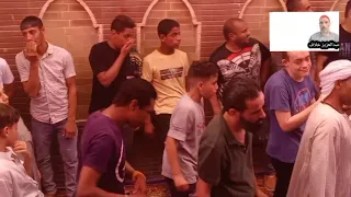 الشيخ اسامه بعزق في مولد سيدي عبد الكريم باطه الخانكه قليوبيه الجزء الاول 