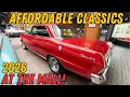 Affordable Classic Cars for Sale at the Classic Auto Mall 2026 Classic Car and Muscle Car Prices