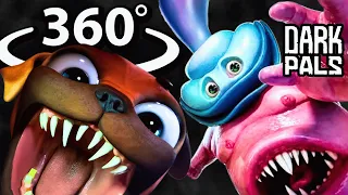 360° DARK PALS | ALL JUMPSCARES & BOSSES in VR
